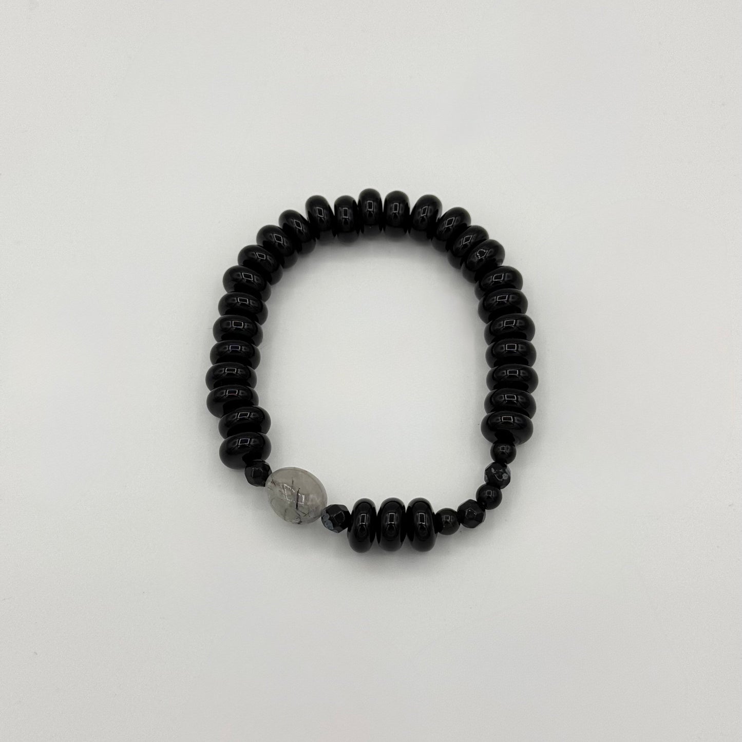 Obsidian bracelet
