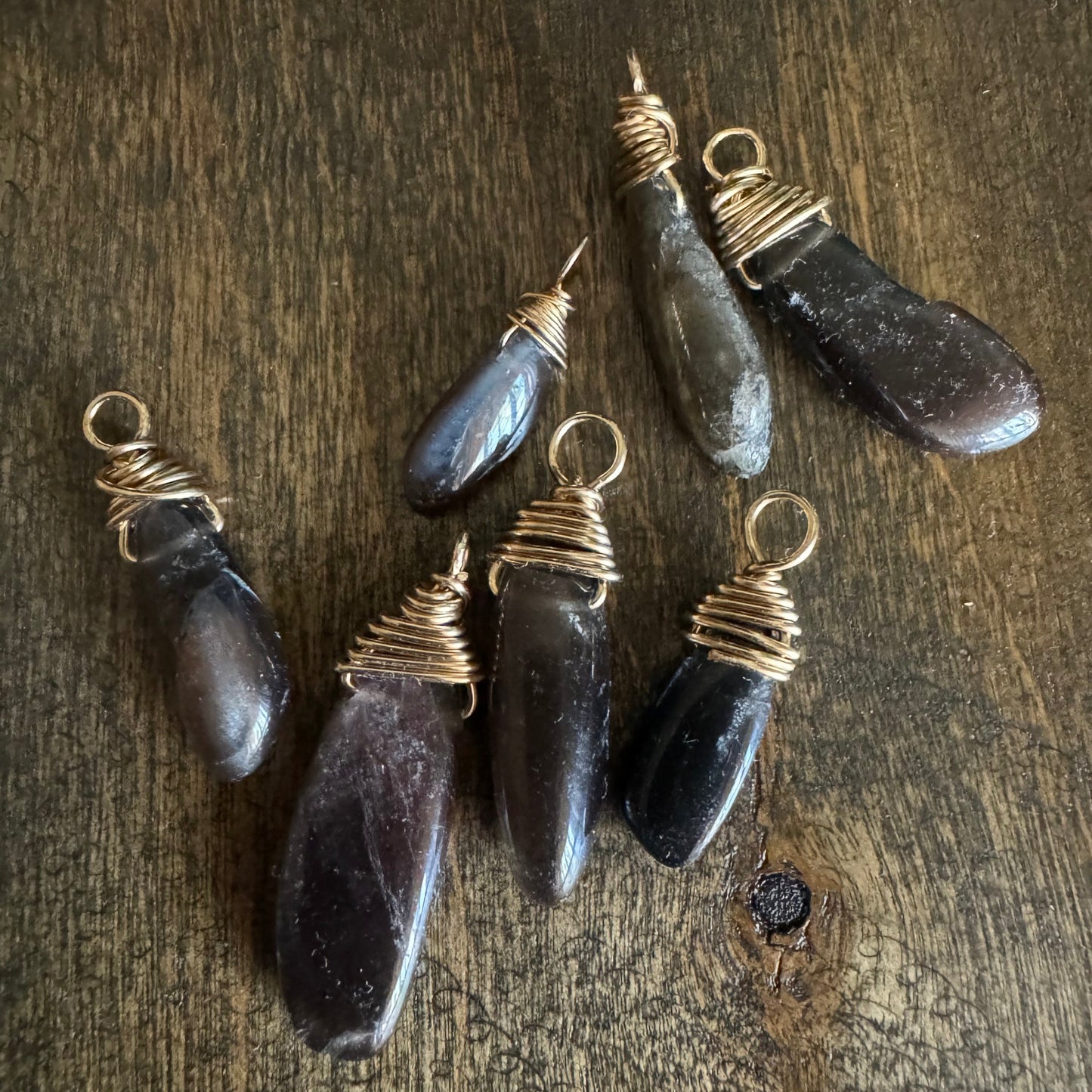 Black Moonstone charm
