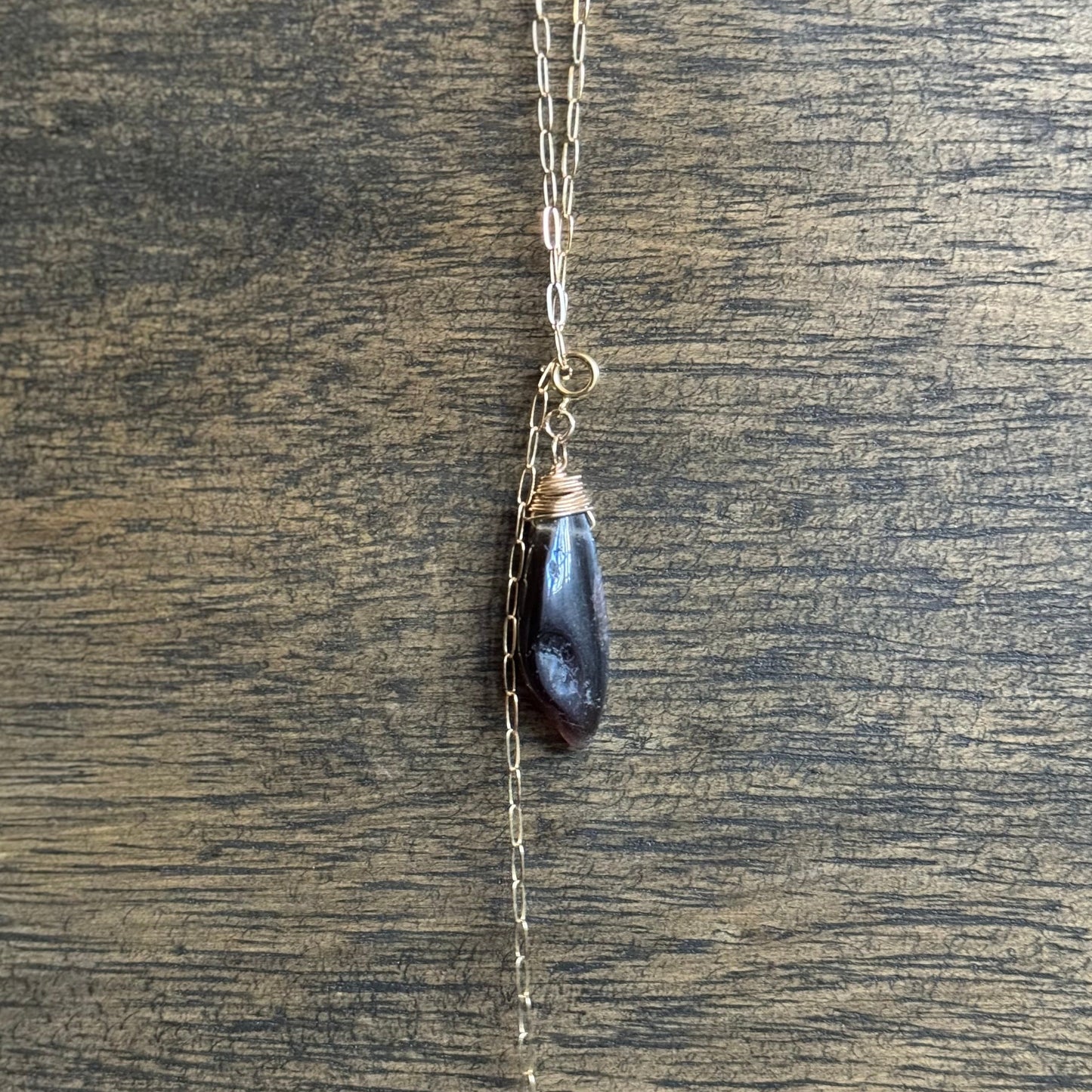 Black Moonstone charm