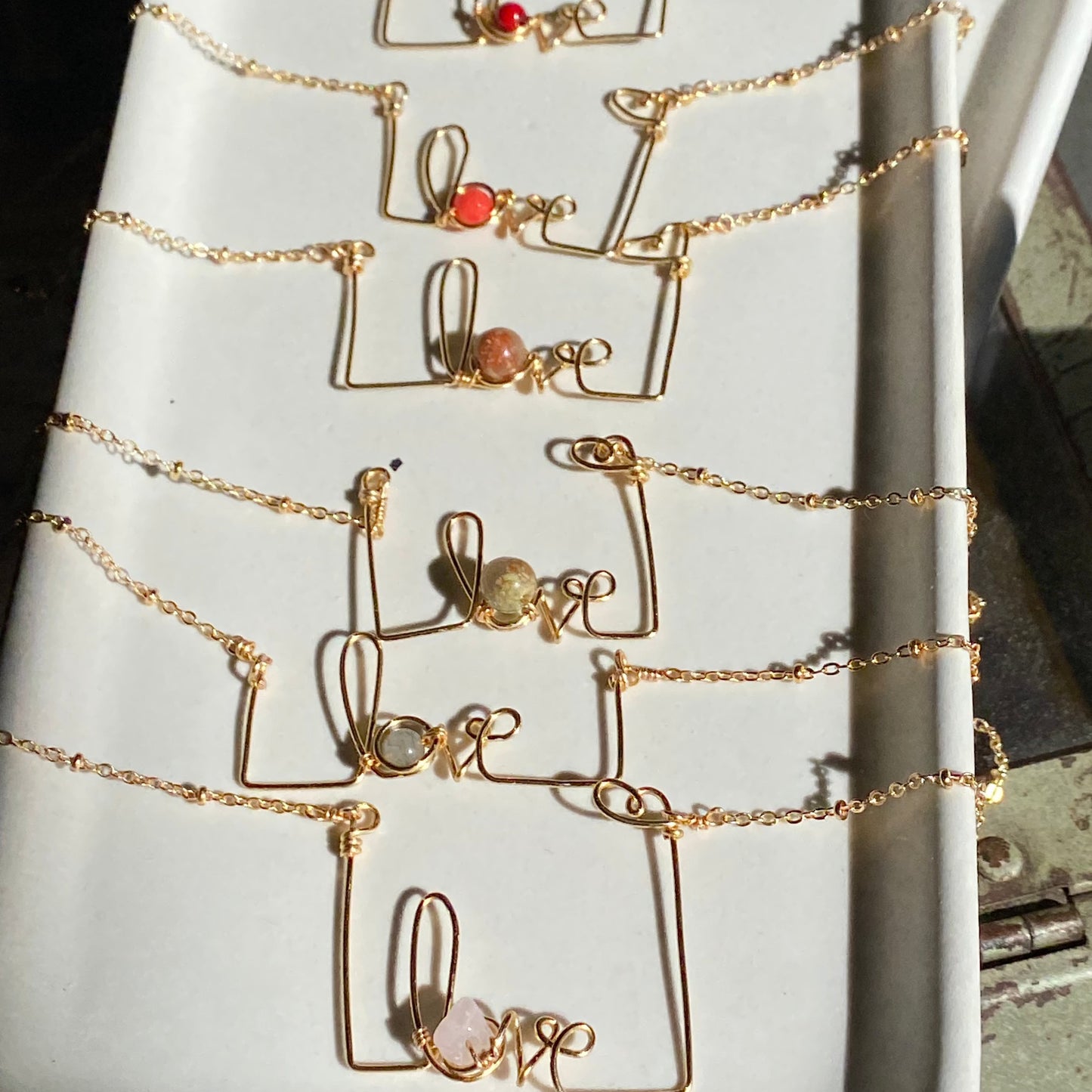 Scripted Love Pendant