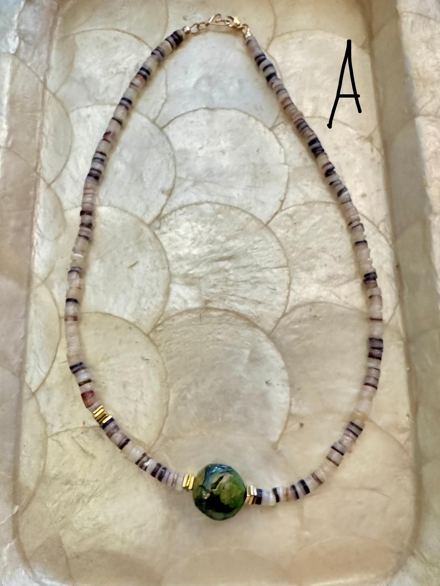 Heishi Shell Necklace