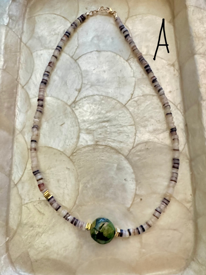 Heishi Shell Necklace