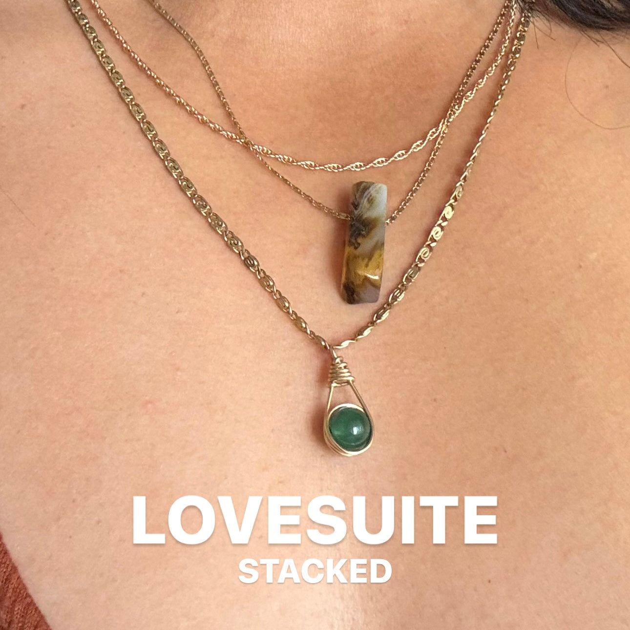 Agate Bar Necklace