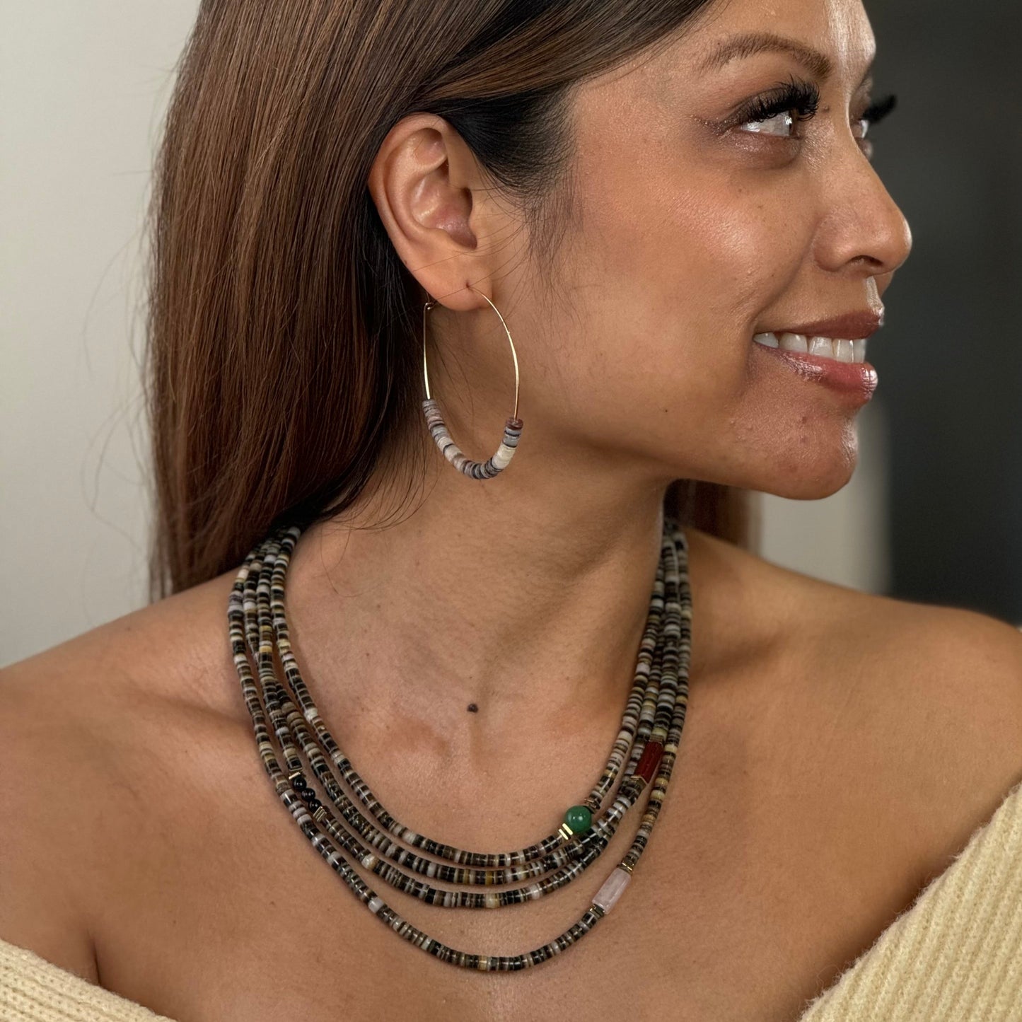 Heishi Shell Necklace