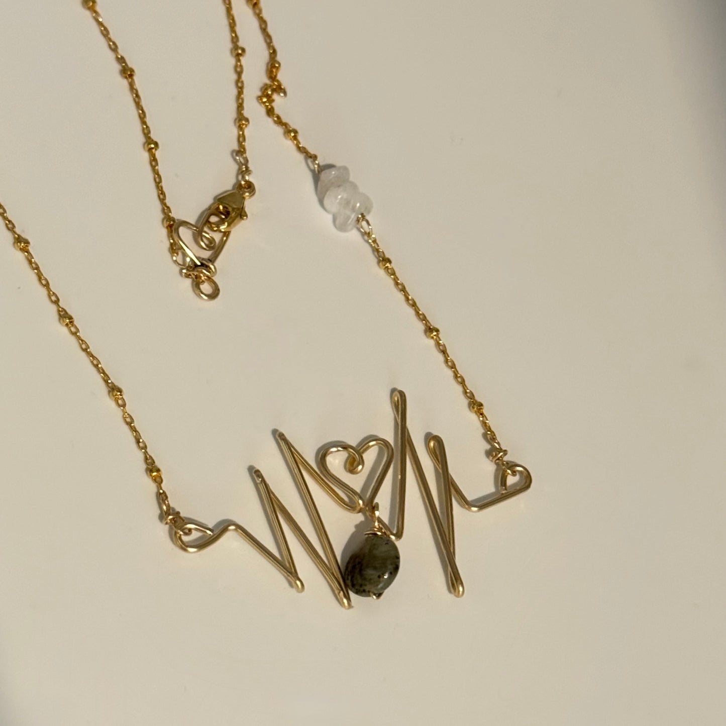 Feel the Rhythm - Hearts & Beats Necklace