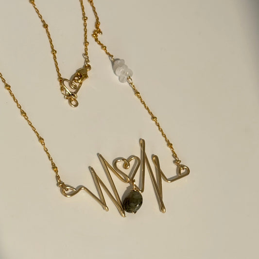 Feel the Rhythm - Hearts & Beats Necklace
