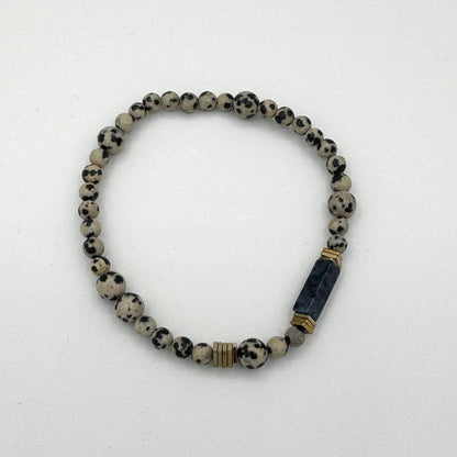 Dalmation Jasper Bracelet