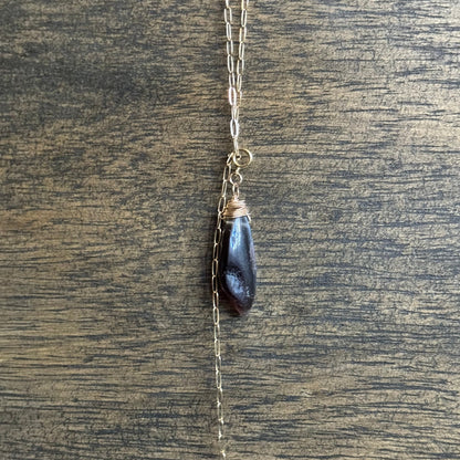 Black Moonstone charm