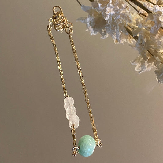 Mint Quartz Bracelet